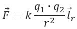 Формула кулоновская сила