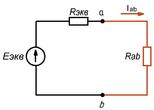 Рис. 2. Эквивалентная электрическая схема